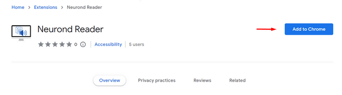 add neurond reader to chrome