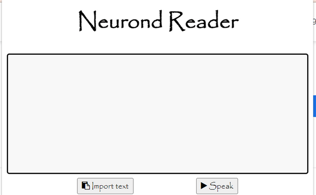 neurond-reader-options